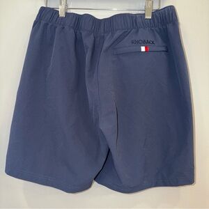 Rhoback Everyday Men's Navy Elastic-Waist Drawstring 7” Shorts Size XL